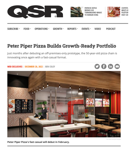 Peter Piper Pizza Builds Growth-Ready Portfolio